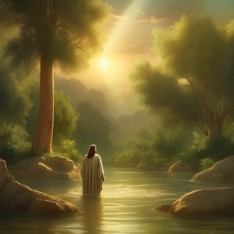 Analyse du Baptême de Jésus selon Saint Luc : Début de sa mission et révélation divine