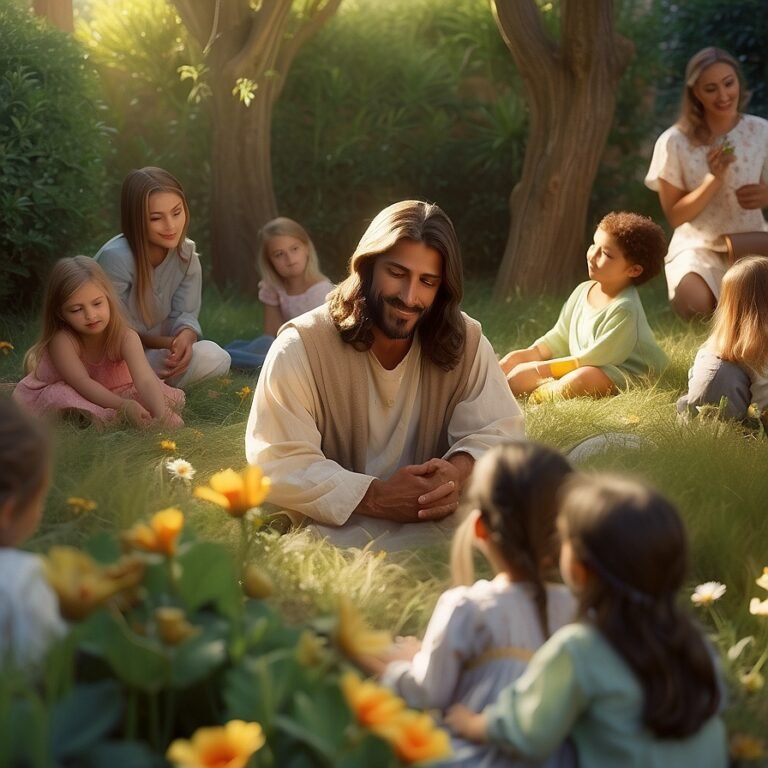 « Jésus et l’accueil des enfants : une invitation à l’humilité et à la confiance »